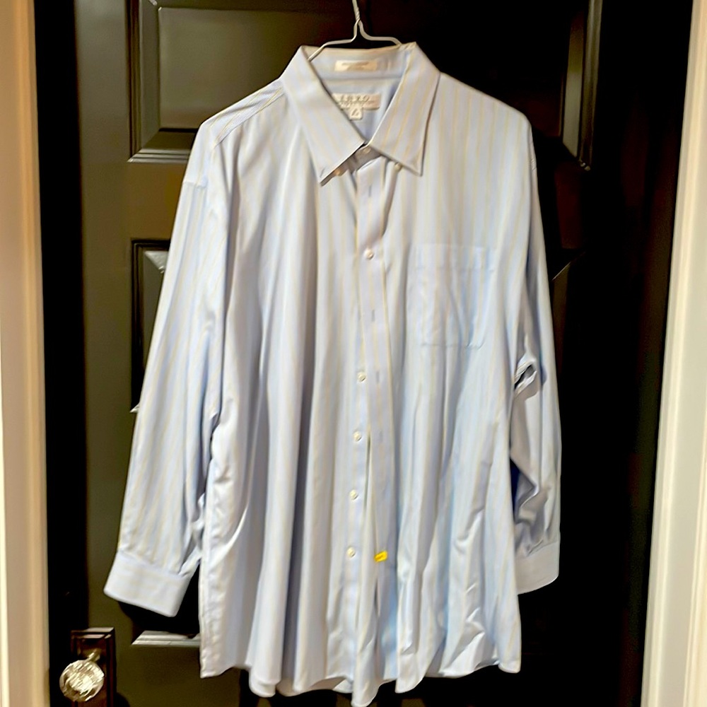 Blue with yellow stripe